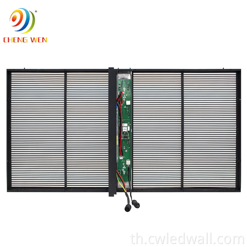 LED Wall ในร่ม P3.91 LED โปร่งใส LED WALL indoor P3.91 transparent led
